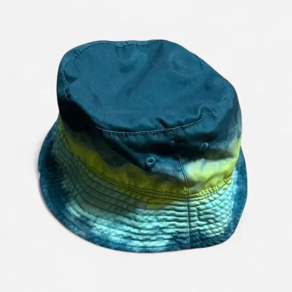 Arlo hovden blue & green bucket hat one end to one end length 9ins #summer - Picture 1 of 3
